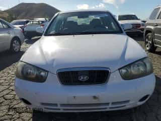 2002 Hyundai Elantra GLS z VIN KMHDN45D72U401848, wystawiony jako Copart lot #77993424 z przebiegiem 110 488 mil mil oraz Szkoda całkowita • Salvage title. Historia ofert i sprzedaży dostępna na DreamBid. Obrazek 5.