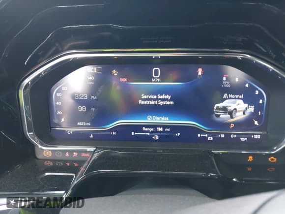 ✅ 2025 Chevrolet Silverado 1500 ZR2 • VIN: 3GCUKHEL0SG213168 • Лот: 42156338. Опубликован ранее на IAAI с пробегом 4 673 миль. Бесплатный доступ к архиву аукционных продаж из США и подробный отчёт об истории автомобиля на DreamBid. Изображение 7.