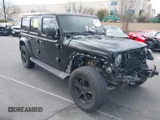 ✅ 2020 Jeep Wrangler Unlimited Sahara Altitude • VIN: 1C4HJXEG3LW211192 • Лот: 41629642. Опубликован ранее на IAAI с пробегом 64 280 миль. Бесплатный доступ к архиву аукционных продаж из США и подробный отчёт об истории автомобиля на DreamBid. Изображение 1.