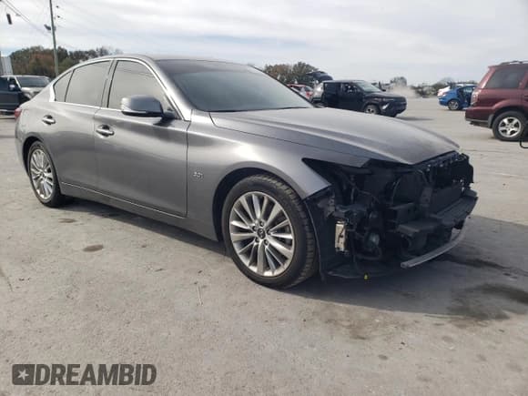 ✅ 2020 Infiniti Q50 Luxe • VIN: JN1EV7AP9LM205697 • Lot: 89798495. Wystawiony na Copart z przebiegiem 98 872 mil. Bezpłatny archiwum sprzedaży aukcyjnych z USA i szczegółowy raport historii pojazdu na DreamBid. Zdjęcie 4.