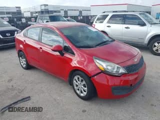 ✅ 2014 Kia Rio LX • VIN: KNADM4A35E6355298 • Lot: 43734873. Wystawiony na IAAI z przebiegiem 152 003 mil. Bezpłatny archiwum sprzedaży aukcyjnych z USA i szczegółowy raport historii pojazdu na DreamBid. Zdjęcie 1.