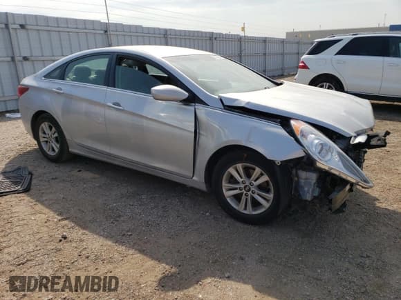 ✅ 2012 Hyundai Sonata GLS • VIN: 5NPEB4AC8CH474818 • Lot: 70709734. Listed on Copart with Not provided. Free auction sales archive from the USA and detailed vehicle history report at DreamBid. Image 4.
