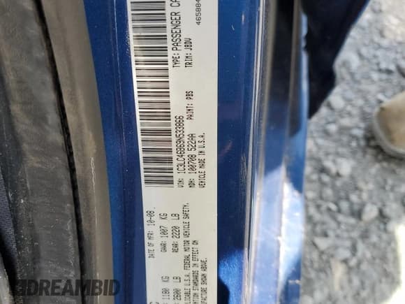 ✅ 2009 Chrysler Sebring LX • VIN: 1C3LC46B69N533866 • Лот: 66215415. Опубликован ранее на Copart с пробегом 143 831 миль. Бесплатный доступ к архиву аукционных продаж из США и подробный отчёт об истории автомобиля на DreamBid. Изображение 12.