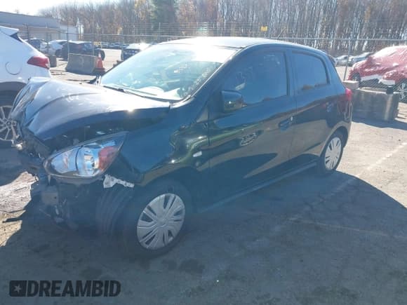 ✅ 2018 Mitsubishi Mirage ES • VIN: ML32A3HJ4JH015028 • Лот: 43533508. Опубликован ранее на IAAI с пробегом 51 897 миль. Бесплатный доступ к архиву аукционных продаж из США и подробный отчёт об истории автомобиля на DreamBid. Изображение 2.