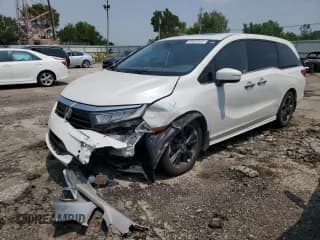 ✅ 2021 Honda Odyssey Elite • VIN: 5FNRL6H99MB008335 • Lot: 64603465. Listed on Copart with 66,136 mi. Free auction sales archive from the USA and detailed vehicle history report at DreamBid. Image 1.