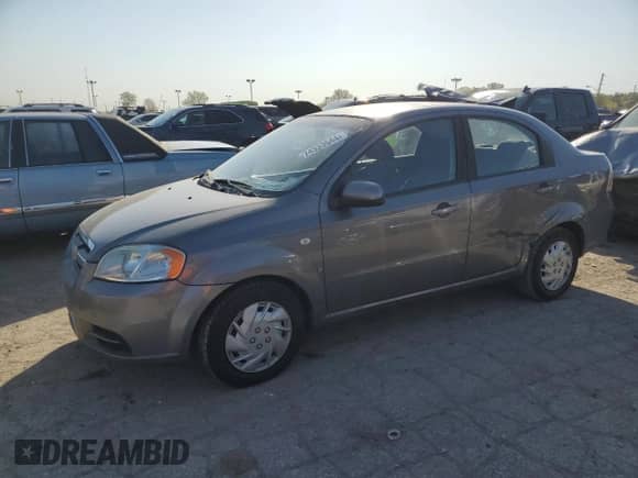 2007 Chevrolet Aveo LS z VIN KL1TD56657B101227, wystawiony jako Copart lot #74333544 z przebiegiem 200 571 mil mil oraz Szkoda całkowita • Salvage title. Historia ofert i sprzedaży dostępna na DreamBid. Obrazek 1.