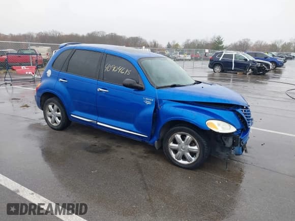 ✅ 2004 Chrysler PT Cruiser Touring • VIN: 3C8FY58B24T213464 • Lot: 40904615. Listed on IAAI with 121,447 mi. Free auction sales archive from the USA and detailed vehicle history report at DreamBid. Image 1.