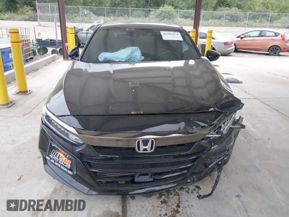 ✅ 2019 Honda Accord Sport • VIN: 1HGCV2F37KA021812 • Lot: 42505274. Listed on IAAI with 128,584 mi. Free auction sales archive from the USA and detailed vehicle history report at DreamBid. Image 13.