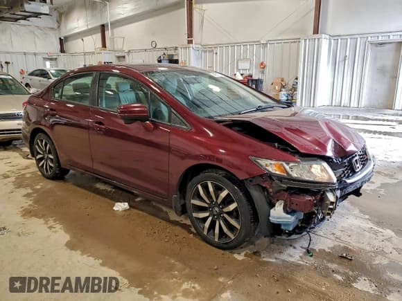✅ 2015 Honda Civic EX-L • VIN: 19XFB2F97FE069371 • Lot: 94264225. Wystawiony na Copart z przebiegiem 106 495 mil. Bezpłatny archiwum sprzedaży aukcyjnych z USA i szczegółowy raport historii pojazdu na DreamBid. Zdjęcie 4.