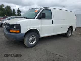 ✅ 2008 Chevrolet Express Cargo • VIN: 1GCGG25C481181375 • Lot: 63043075. Listed on Copart with Not provided. Free auction sales archive from the USA and detailed vehicle history report at DreamBid. Image 1.