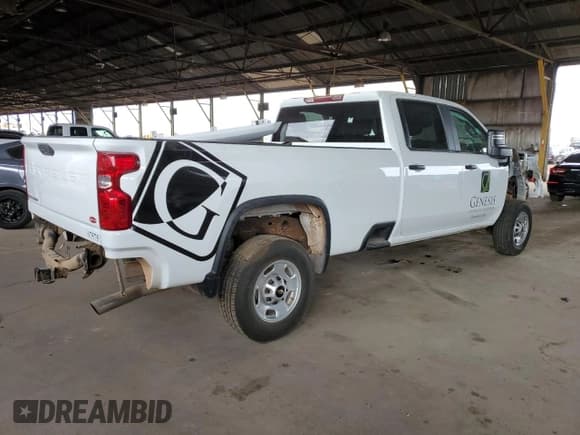 ✅ 2024 Chevrolet Silverado 2500HD Work Truck • VIN: 1GC4WLE77RF367575 • Лот: 56151685. Опубликован ранее на Copart с пробегом 14 882 миль. Бесплатный доступ к архиву аукционных продаж из США и подробный отчёт об истории автомобиля на DreamBid. Изображение 3.