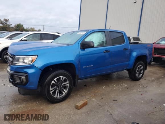 ✅ 2022 Chevrolet Colorado 4WD Z71 • VIN: 1GCGTDEN5N1323978 • Lot: 90307725. Listed on Copart with 45,503 mi. Free auction sales archive from the USA and detailed vehicle history report at DreamBid. Image 1.