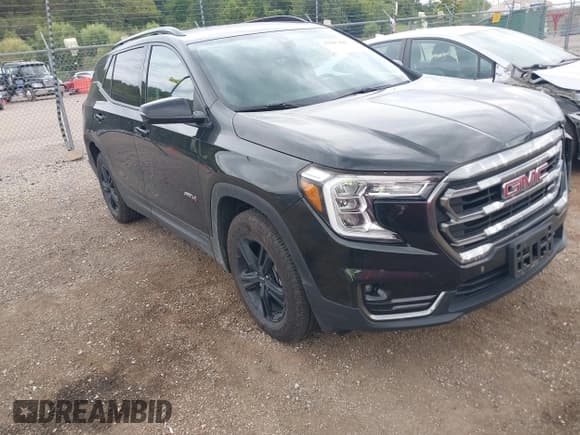 ✅ 2024 GMC Terrain AT4 • VIN: 3GKALYEG0RL375245 • Lot: 43095296. Listed on IAAI with 27,864 mi. Free auction sales archive from the USA and detailed vehicle history report at DreamBid. Image 1.