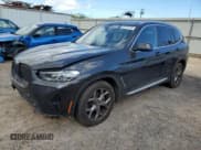 ✅ 2024 BMW X3 sDrive30i • VIN: WBX47DP09RN282281 • Lot: 58101215. Listed on Copart with 7,673 mi. Free auction sales archive from the USA and detailed vehicle history report at DreamBid. Image 1.