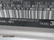 ✅ 2022 Mitsubishi Outlander SE • VIN: JA4APVAU6NU004112 • Lot: 42938980. Listed on IAAI with 62,275 mi. Free auction sales archive from the USA and detailed vehicle history report at DreamBid. Image 9.