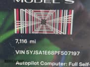 ✅ 2023 Tesla Model S Plaid • VIN: 5YJSA1E68PF507197 • Lot: 43416717. Wystawiony na IAAI z przebiegiem 7 116 mil. Bezpłatny archiwum sprzedaży aukcyjnych z USA i szczegółowy raport historii pojazdu na DreamBid. Zdjęcie 9.