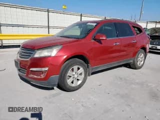 ✅ 2014 Chevrolet Traverse LT • VIN: 1GNKRGKDXEJ324640 • Lot: 92842855. Listed on Copart with 184,563 mi. Free auction sales archive from the USA and detailed vehicle history report at DreamBid. Image 1.