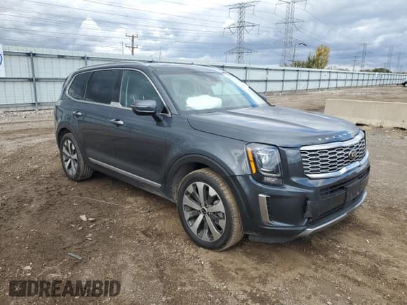 ✅ 2021 Kia Telluride S • VIN: 5XYP6DHC1MG175750 • Lot: 89573775. Listed on Copart with 90,735 mi. Free auction sales archive from the USA and detailed vehicle history report at DreamBid. Image 4.