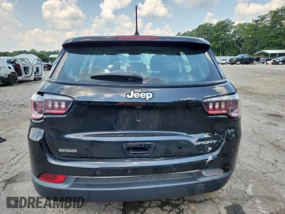 ✅ 2021 Jeep Compass Sport • VIN: 3C4NJCAB7MT588461 • Lot: 61834045. Listed on Copart with 114,732 mi. Free auction sales archive from the USA and detailed vehicle history report at DreamBid. Image 6.
