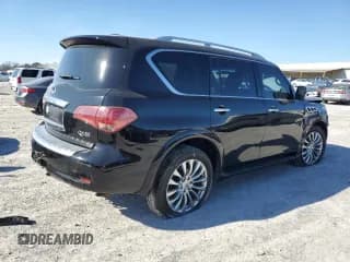 ✅ 2017 Infiniti QX80 • VIN: JN8AZ2NE5H9151390 • Lot: 92325645. Listed on Copart with 92,343 mi. Free auction sales archive from the USA and detailed vehicle history report at DreamBid. Image 3.