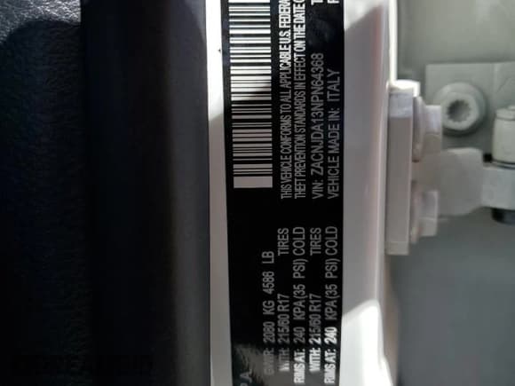 ✅ 2022 Jeep Renegade Sport • VIN: ZACNJDA13NPN64368 • Lot: 61353555. Wystawiony na Copart z przebiegiem Nie podano. Bezpłatny archiwum sprzedaży aukcyjnych z USA i szczegółowy raport historii pojazdu na DreamBid. Zdjęcie 14.