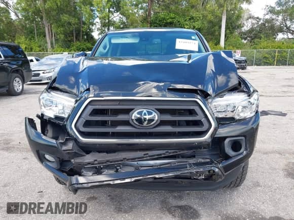 2022 Toyota Tacoma SR5 with VIN 3TMAZ5CN4NM164094, listed as a IAAI auction lot 43409274 with 38,585 mi miles and . Bid and sale history available at DreamBid. Image 12.
