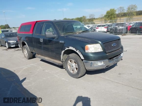 ✅ 2004 Ford F-150 XLT • VIN: 1FTPX145X4NC49551 • Lot: 43336554. Listed on IAAI with 117,418 mi. Free auction sales archive from the USA and detailed vehicle history report at DreamBid. Image 1.