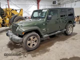 ✅ 2008 Jeep Wrangler Unlimited Sahara • VIN: 1J8GA59108L608334 • Lot: 94123835. Listed on Copart with 94,011 mi. Free auction sales archive from the USA and detailed vehicle history report at DreamBid. Image 1.