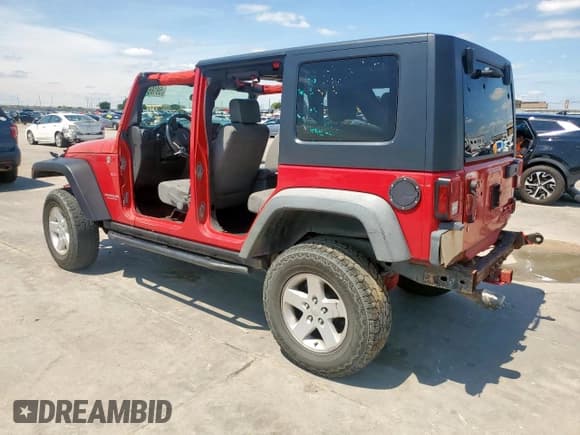 ✅ 2008 Jeep Wrangler Rubicon • VIN: 1J8GA69168L551367 • Lot: 59166875. Listed on Copart with Not provided. Free auction sales archive from the USA and detailed vehicle history report at DreamBid. Image 2.
