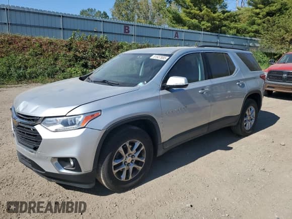 ✅ 2020 Chevrolet Traverse LT Cloth • VIN: 1GNERGKW1LJ233073 • Lot: 81937685. Listed on Copart with 84,589 mi. Free auction sales archive from the USA and detailed vehicle history report at DreamBid. Image 1.