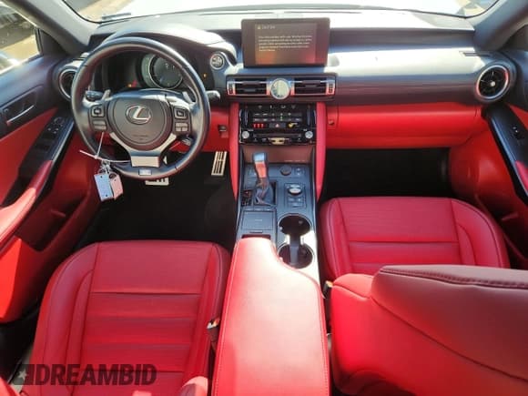 ✅ 2021 Lexus IS 350 F Sport • VIN: JTHGZ1E27M5022749 • Lot: 87111865. Listed on Copart with 22,732 mi. Free auction sales archive from the USA and detailed vehicle history report at DreamBid. Image 8.