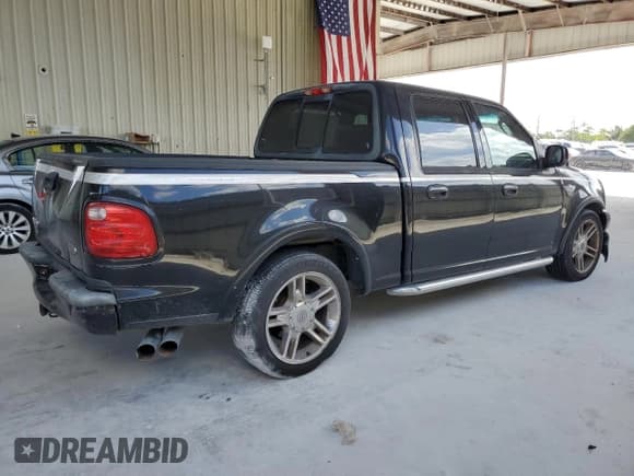 ✅ 2003 Ford F-150 Harley-Davidson • VIN: 1FTRW07343KD83293 • Lot: 55600275. Listed on Copart with 176,233 mi. Free auction sales archive from the USA and detailed vehicle history report at DreamBid. Image 3.