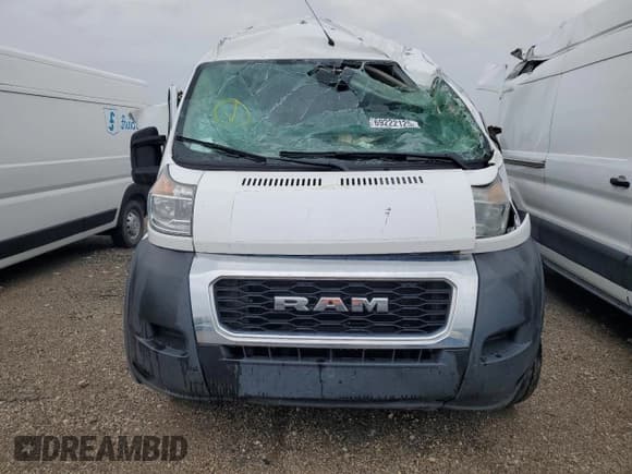 ✅ 2021 Ram ProMaster Cargo • VIN: 3C6LRVDG4ME567890 • Lot: 69222125. Listed on Copart with Not provided. Free auction sales archive from the USA and detailed vehicle history report at DreamBid. Image 5.
