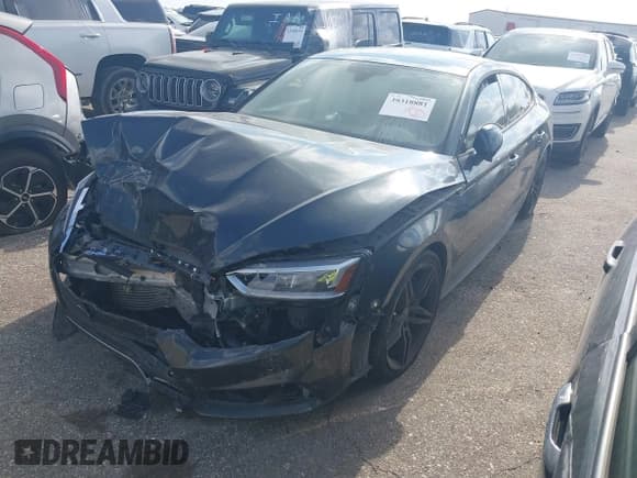 ✅ 2019 Audi A5 Sportback Premium Plus • VIN: WAUENCF51KA017590 • Lot: 39318881. Listed on IAAI with 75,830 mi. Free auction sales archive from the USA and detailed vehicle history report at DreamBid. Image 2.