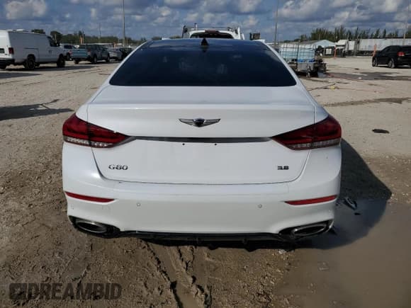 ✅ 2019 Genesis G80 3.8L • VIN: KMHGN4JE7KU287006 • Lot: 93377995. Listed on Copart with 54,836 mi. Free auction sales archive from the USA and detailed vehicle history report at DreamBid. Image 6.