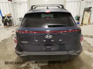2024 Hyundai Kona SEL with VIN KM8HC3ABXRU051597, listed as a Copart auction lot 82367364 with 7,956 mi miles and Salvage title. Bid and sale history available at DreamBid. Image 6.