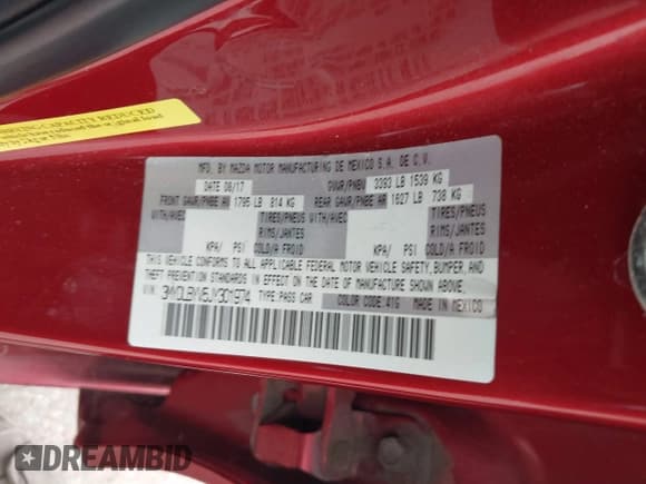 ✅ 2018 Toyota Yaris • VIN: 3MYDLBYV5JY301974 • Lot: 43761800. Listed on IAAI with 76,568 mi. Free auction sales archive from the USA and detailed vehicle history report at DreamBid. Image 9.