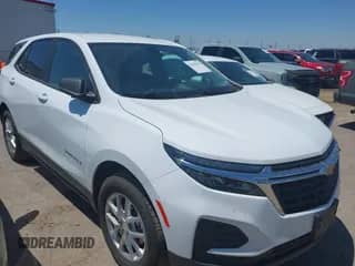 2022 Chevrolet Equinox LS z VIN 3GNAXSEV7NS115959, wystawiony jako IAAI lot #42699150 z przebiegiem 96 215 mil mil oraz . Historia ofert i sprzedaży dostępna na DreamBid. Obrazek 1.