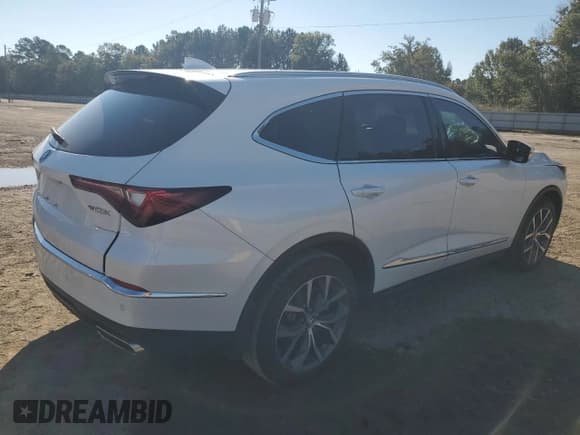 ✅ 2022 Acura MDX Technology • VIN: 5J8YD9H4XNL005846 • Lot: 82373485. Listed on Copart with 76,396 mi. Free auction sales archive from the USA and detailed vehicle history report at DreamBid. Image 3.