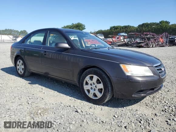 2009 Hyundai Sonata GLS with VIN 5NPET46C59H466576, listed as a Copart auction lot 68426914 with 236,279 mi miles and Salvage title. Bid and sale history available at DreamBid. Image 4.