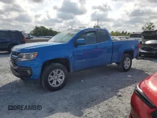 ✅ 2021 Chevrolet Colorado 2WD LT • VIN: 1GCHSCEN5M1258078 • Лот: 50083485. Опубликован ранее на Copart с пробегом 64 891 миль. Бесплатный доступ к архиву аукционных продаж из США и подробный отчёт об истории автомобиля на DreamBid. Изображение 1.