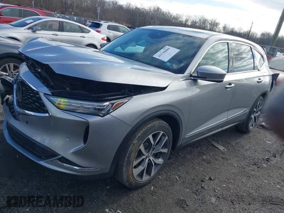 ✅ 2022 Acura MDX Technology • VIN: 5J8YE1H44NL019529 • Лот: 41138080. Опубликован ранее на IAAI с пробегом 17 757 миль. Бесплатный доступ к архиву аукционных продаж из США и подробный отчёт об истории автомобиля на DreamBid. Изображение 2.