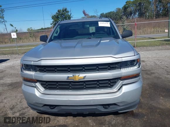 ✅ 2019 Chevrolet Silverado 1500 Custom • VIN: 2GCVKMEC6K1237447 • Lot: 43663630. Listed on IAAI with 69,267 mi. Free auction sales archive from the USA and detailed vehicle history report at DreamBid. Image 12.