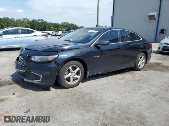 ✅ 2016 Chevrolet Malibu LS • VIN: 1G1ZB5ST5GF217467 • Lot: 58857135. Listed on Copart with 161,685 mi. Free auction sales archive from the USA and detailed vehicle history report at DreamBid. Image 1.