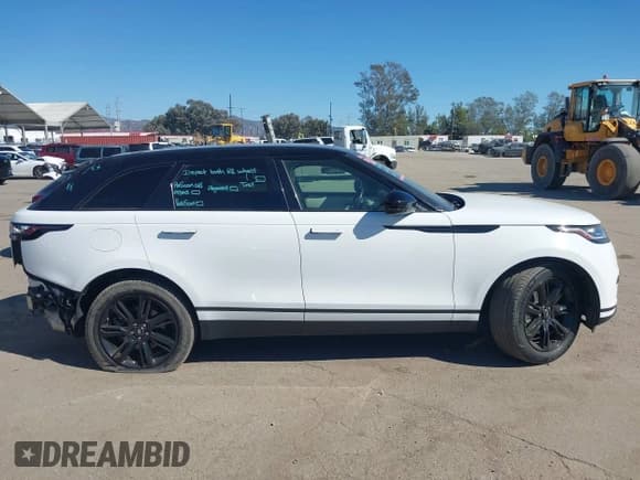 ✅ 2020 Land Rover Range Rover Velar S • VIN: SALYB2EX8LA282457 • Lot: 43465647. Listed on IAAI with 78,194 mi. Free auction sales archive from the USA and detailed vehicle history report at DreamBid. Image 14.