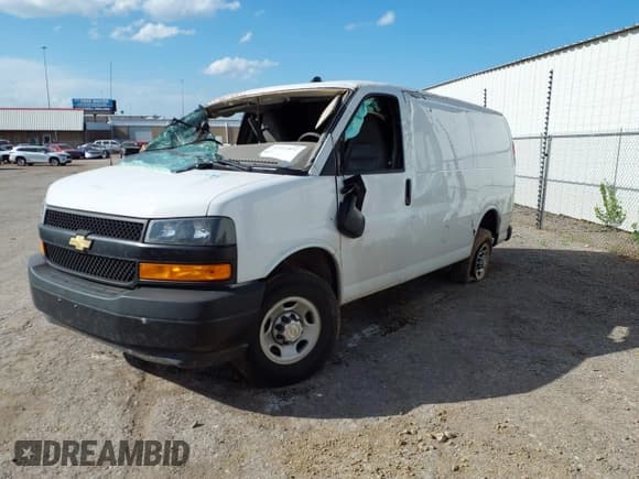 ✅ 2023 Chevrolet Express Cargo • VIN: 1GCWGAFP7P1217260 • Лот: 42511892. Опубликован ранее на IAAI с пробегом 34 592 миль. Бесплатный доступ к архиву аукционных продаж из США и подробный отчёт об истории автомобиля на DreamBid. Изображение 17.