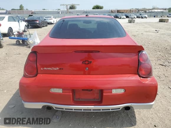 ✅ 2003 Chevrolet Monte Carlo SS • VIN: 2G1WX12K739357169 • Lot: 71532455. Listed on Copart with 123,395 mi. Free auction sales archive from the USA and detailed vehicle history report at DreamBid. Image 6.