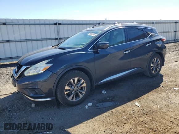 ✅ 2016 Nissan Murano Platinum • VIN: 5N1AZ2MH1GN104673 • Lot: 86900565. Listed on Copart with 174,395 mi. Free auction sales archive from the USA and detailed vehicle history report at DreamBid. Image 1.