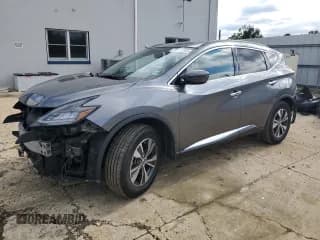 ✅ 2022 Nissan Murano SV • VIN: 5N1AZ2BS1NC109251 • Лот: 69111265. Опубликован ранее на Copart с пробегом 97 687 миль. Бесплатный доступ к архиву аукционных продаж из США и подробный отчёт об истории автомобиля на DreamBid. Изображение 1.