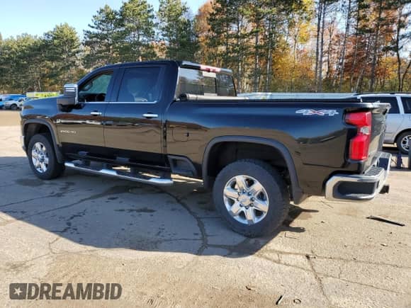 2020 Chevrolet Silverado 3500HD LTZ с VIN 1GC4YUEY9LF115570, выставлен на аукционе Copart как лот 77687084 с пробегом Не указан миль и Списание • Salvage title. История ставок и продаж доступна на DreamBid. Изображение 2.